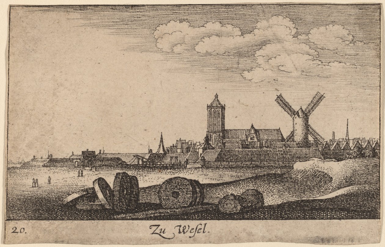 Wesel alkotó: Wenceslaus Hollar