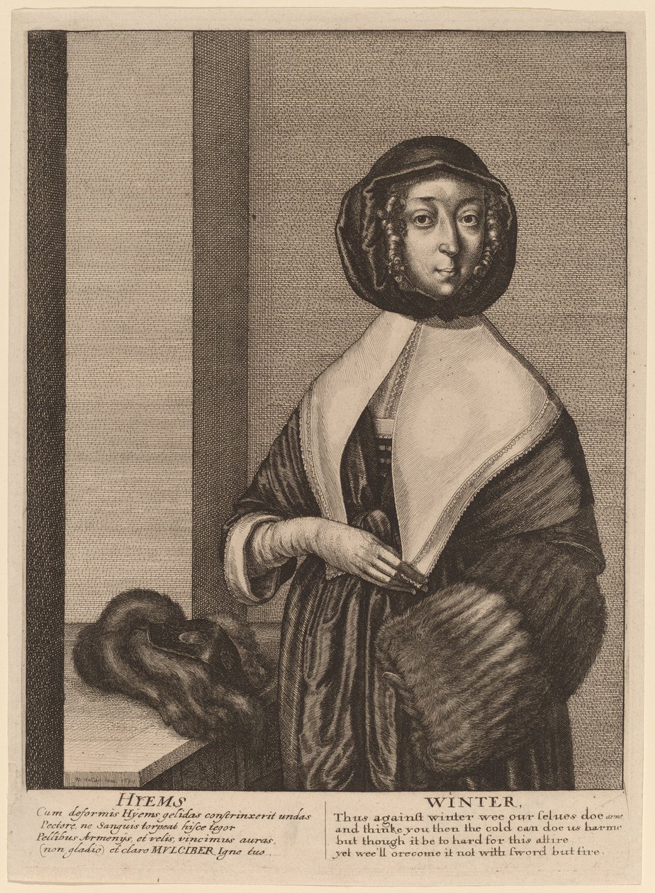 Téli alkotó: Wenceslaus Hollar