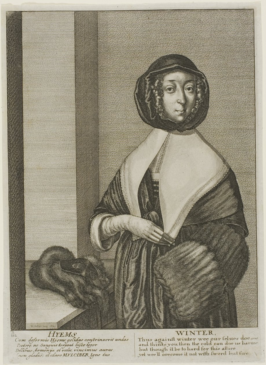 Téli alkotó: Wenceslaus Hollar
