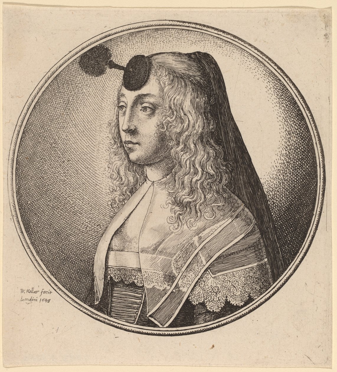 Antwerpeni nő alkotó: Wenceslaus Hollar