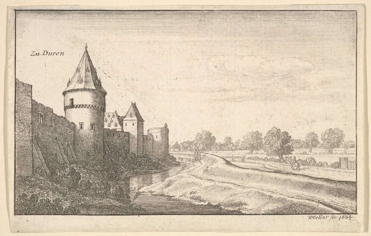 Durenben, 1664. alkotó: Wenceslaus Hollar