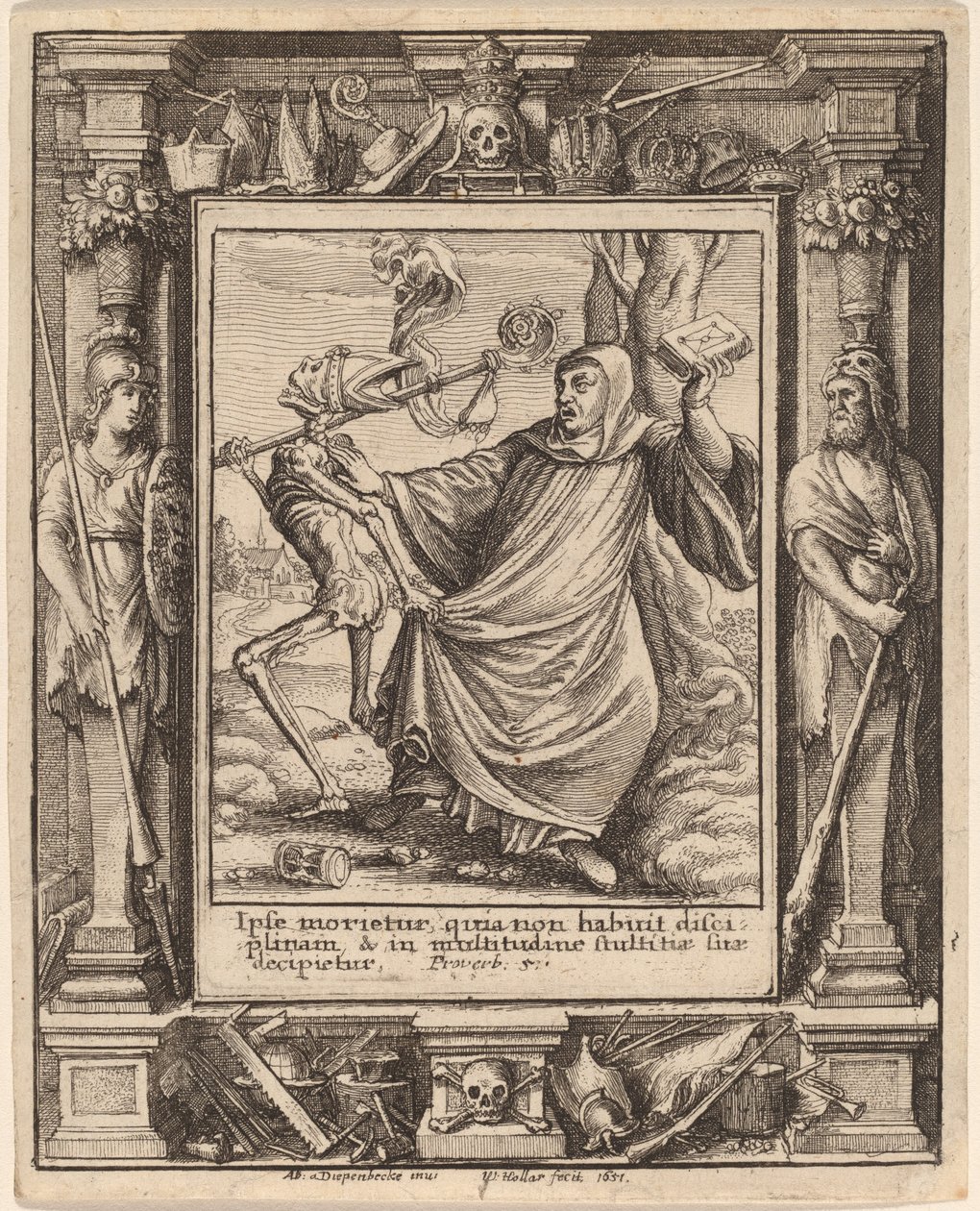 Apát alkotó: Wenceslaus Hollar after Hans Holbein the Younger after Abraham van Diepenbeeck