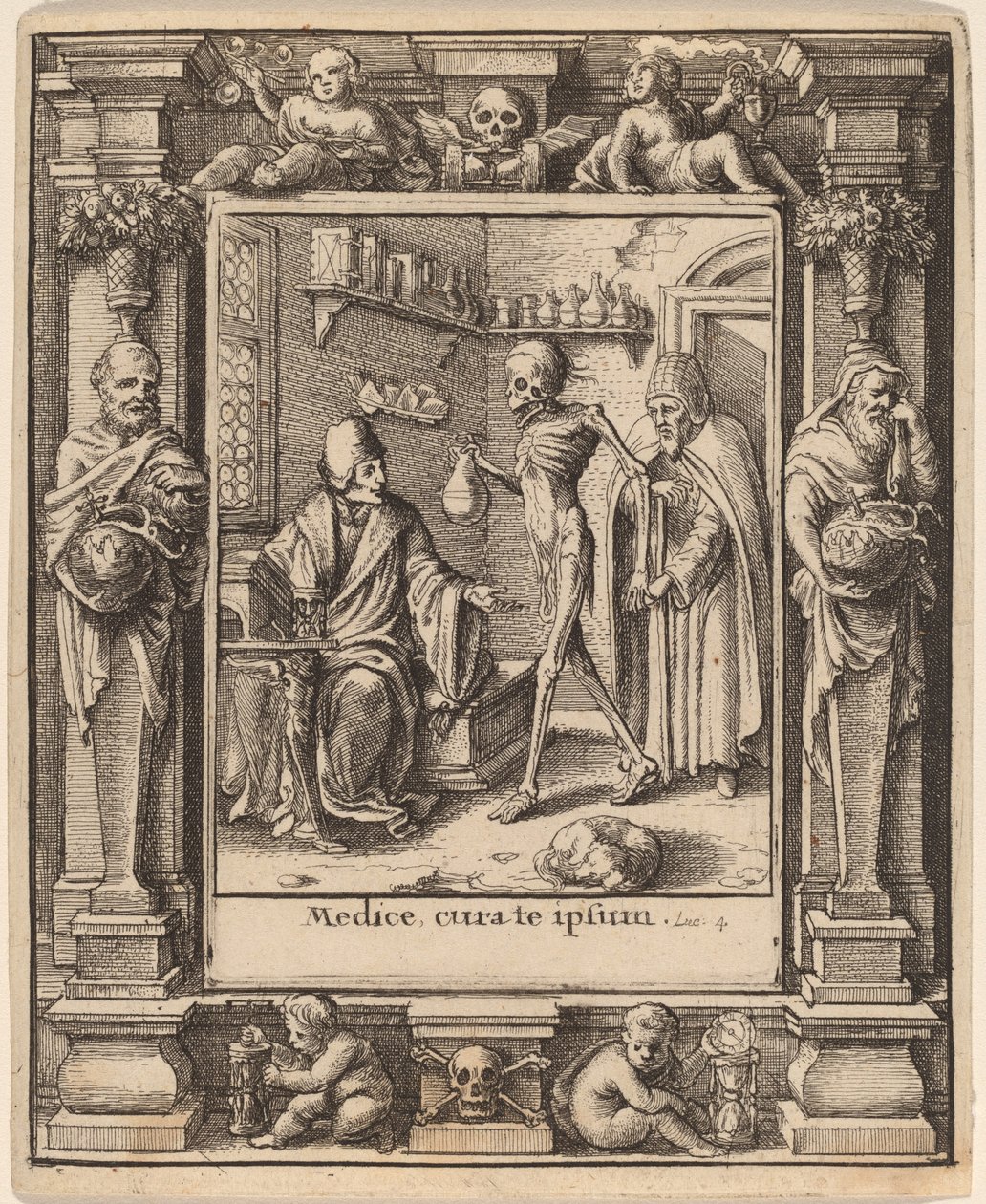 Orvos alkotó: Wenceslaus Hollar after Hans Holbein the Younger after Abraham van Diepenbeeck