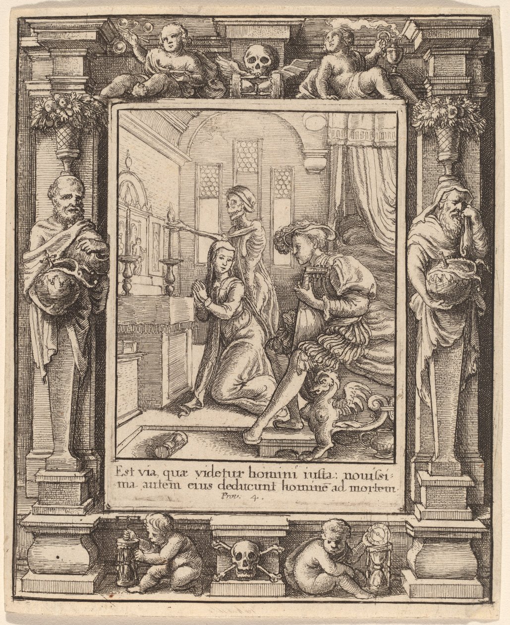 Apáca alkotó: Wenceslaus Hollar after Hans Holbein the Younger after Abraham van Diepenbeeck
