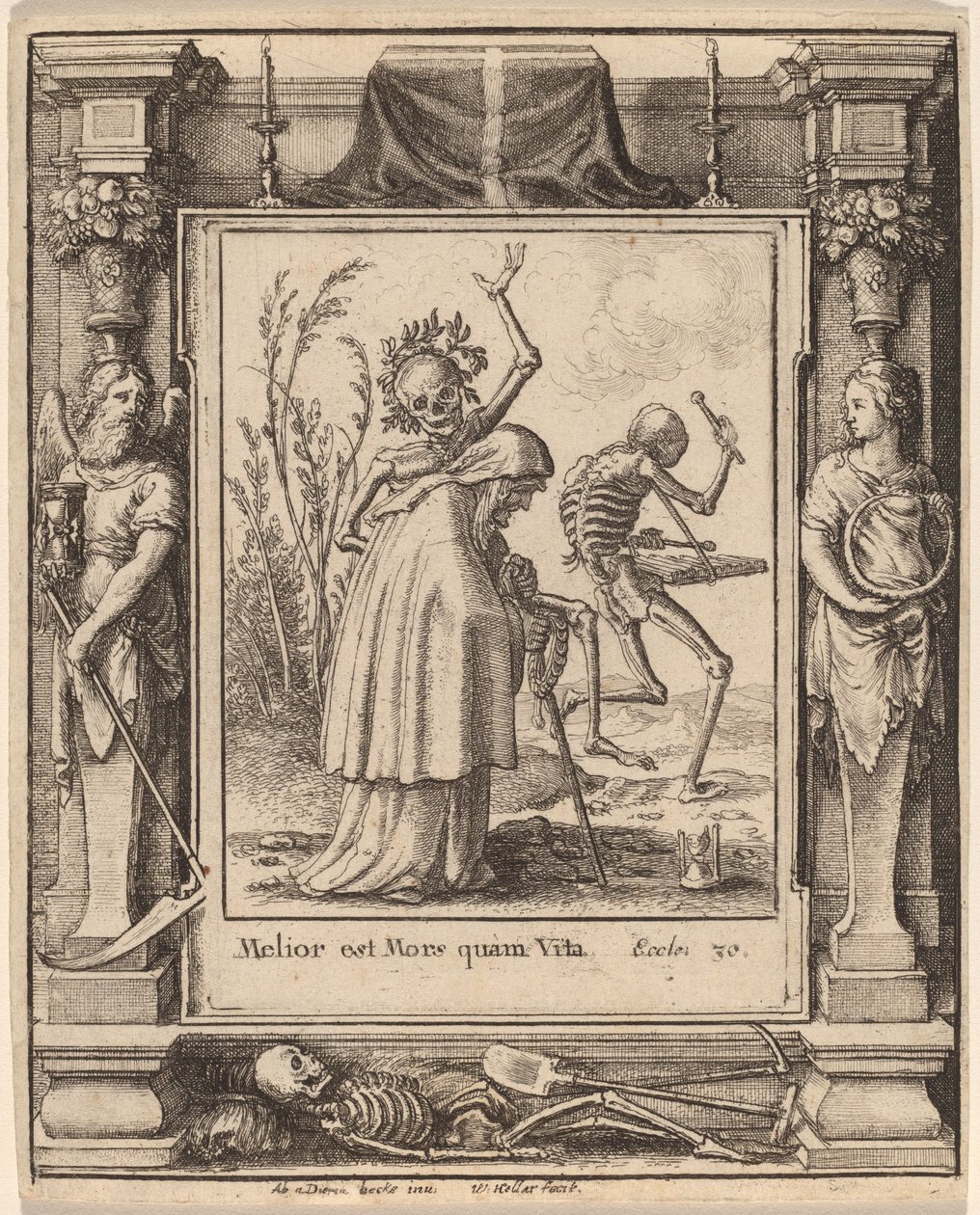 Idős nő alkotó: Wenceslaus Hollar after Hans Holbein the Younger after Abraham van Diepenbeeck