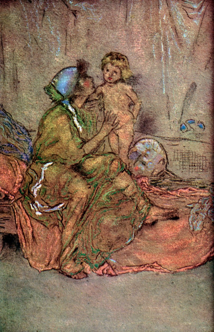 „Anya és gyermeke”, 1925. alkotó: Whistler