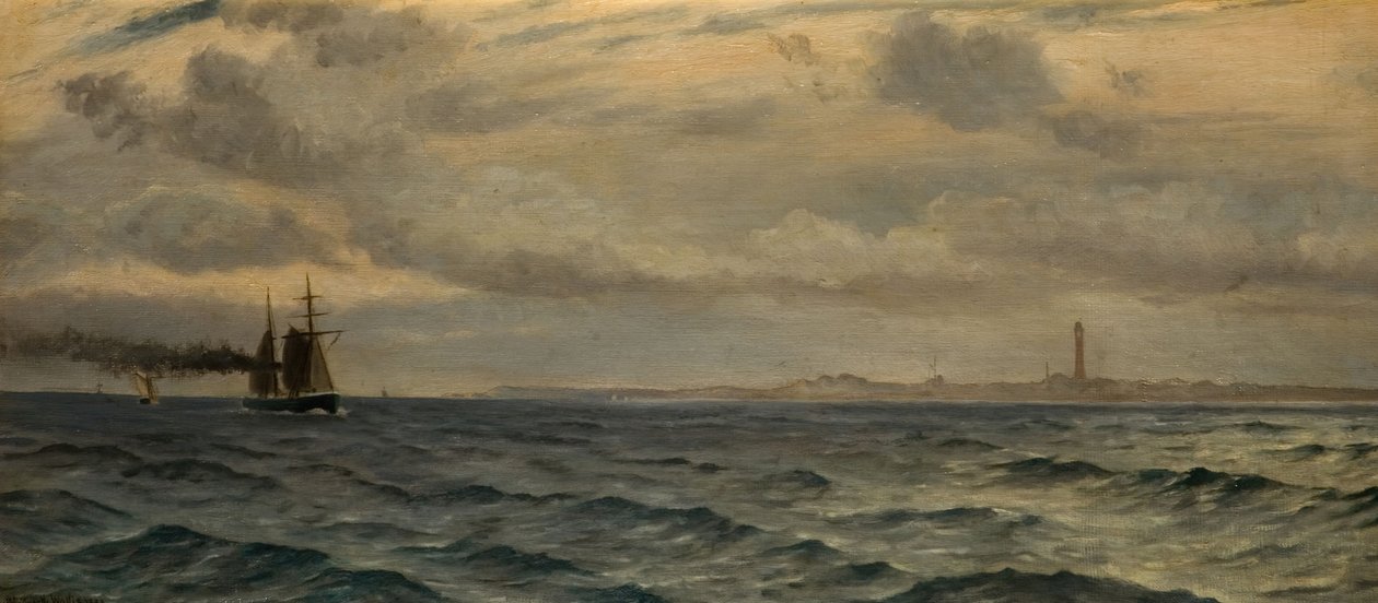 Off the Skagerrak, 1884. alkotó: Whitworth Wallis