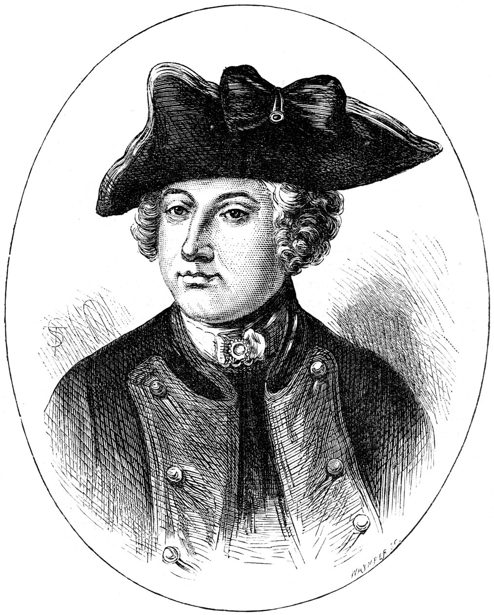 Sir Jeffery Amherst, 18. századi brit katona, 1880 körül. alkotó: Whymper
