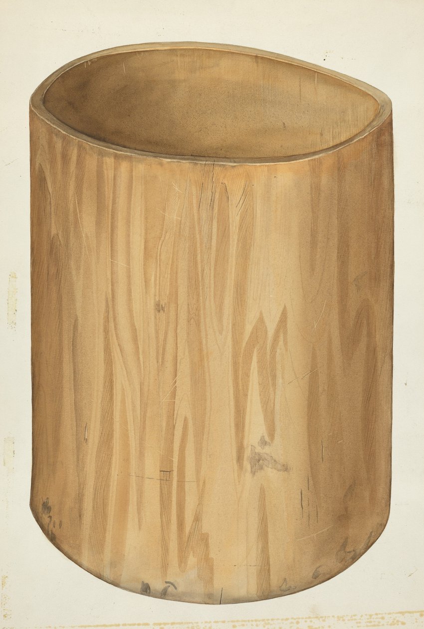 Lisztes hordó, 19351942. alkotó: Wilbur M Rice