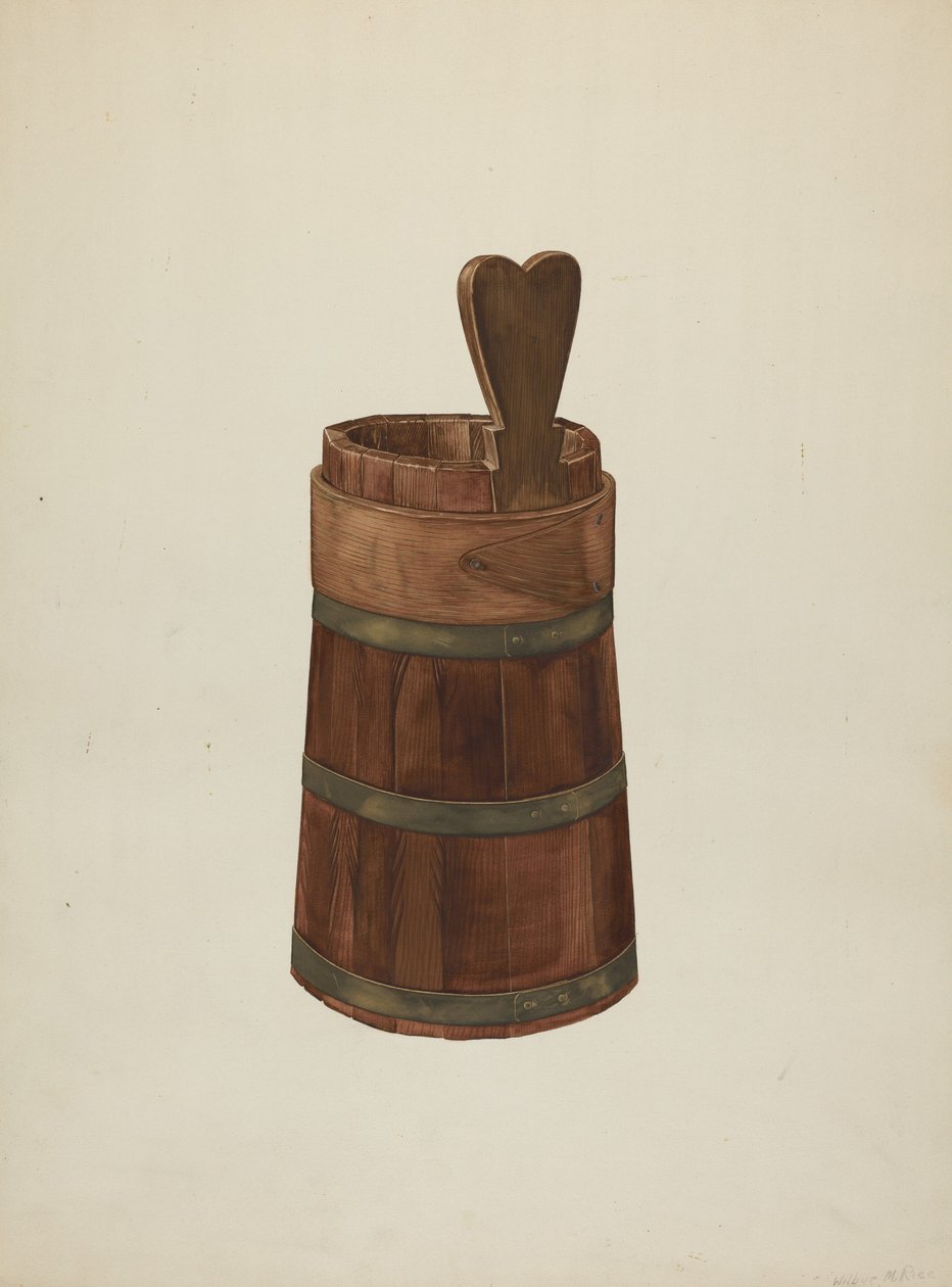 Fa rúd, c. 1941. alkotó: Wilbur M Rice