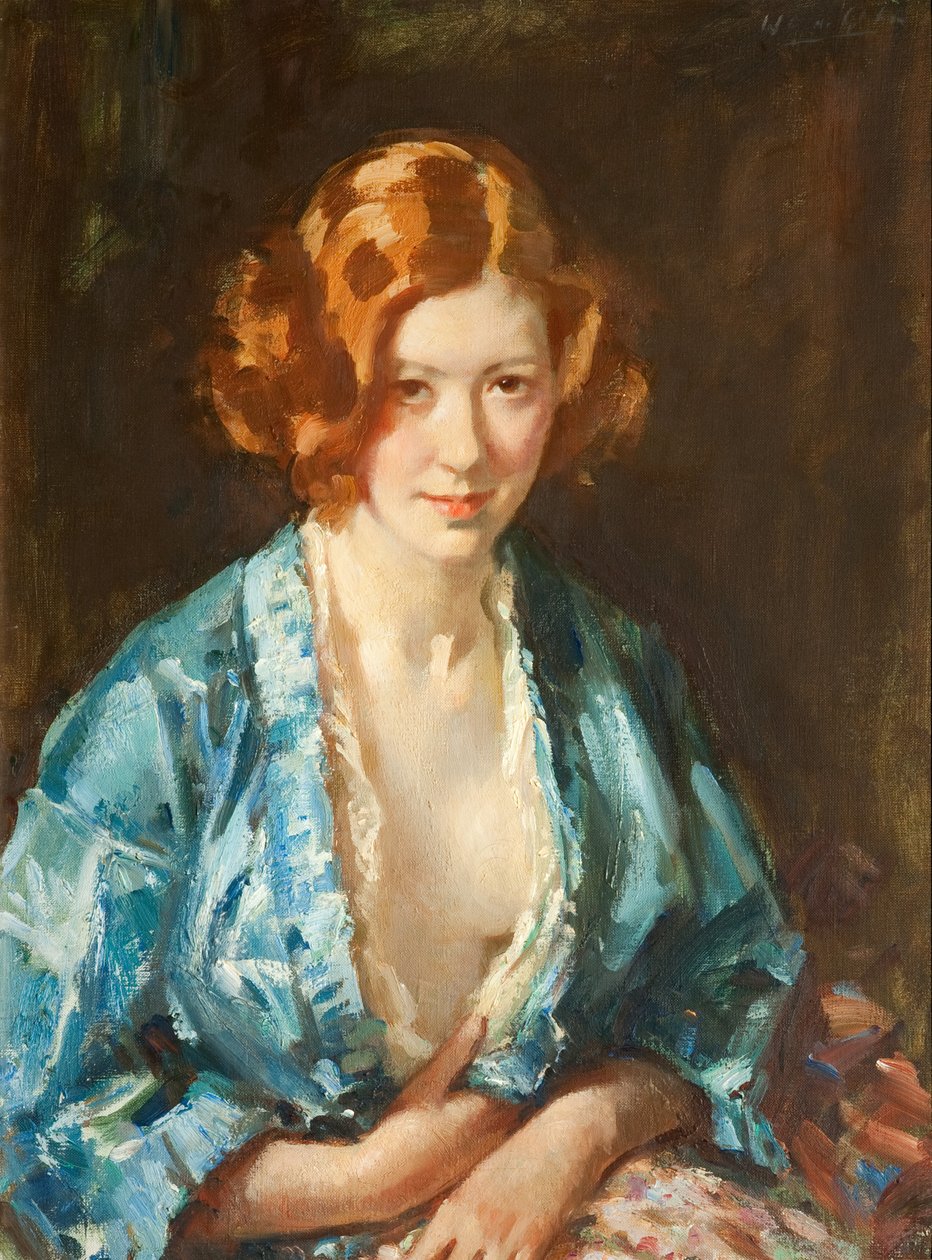 Clare, 1933 körül (olaj, vászon) alkotó: Wilfred Gabriel de Glehn