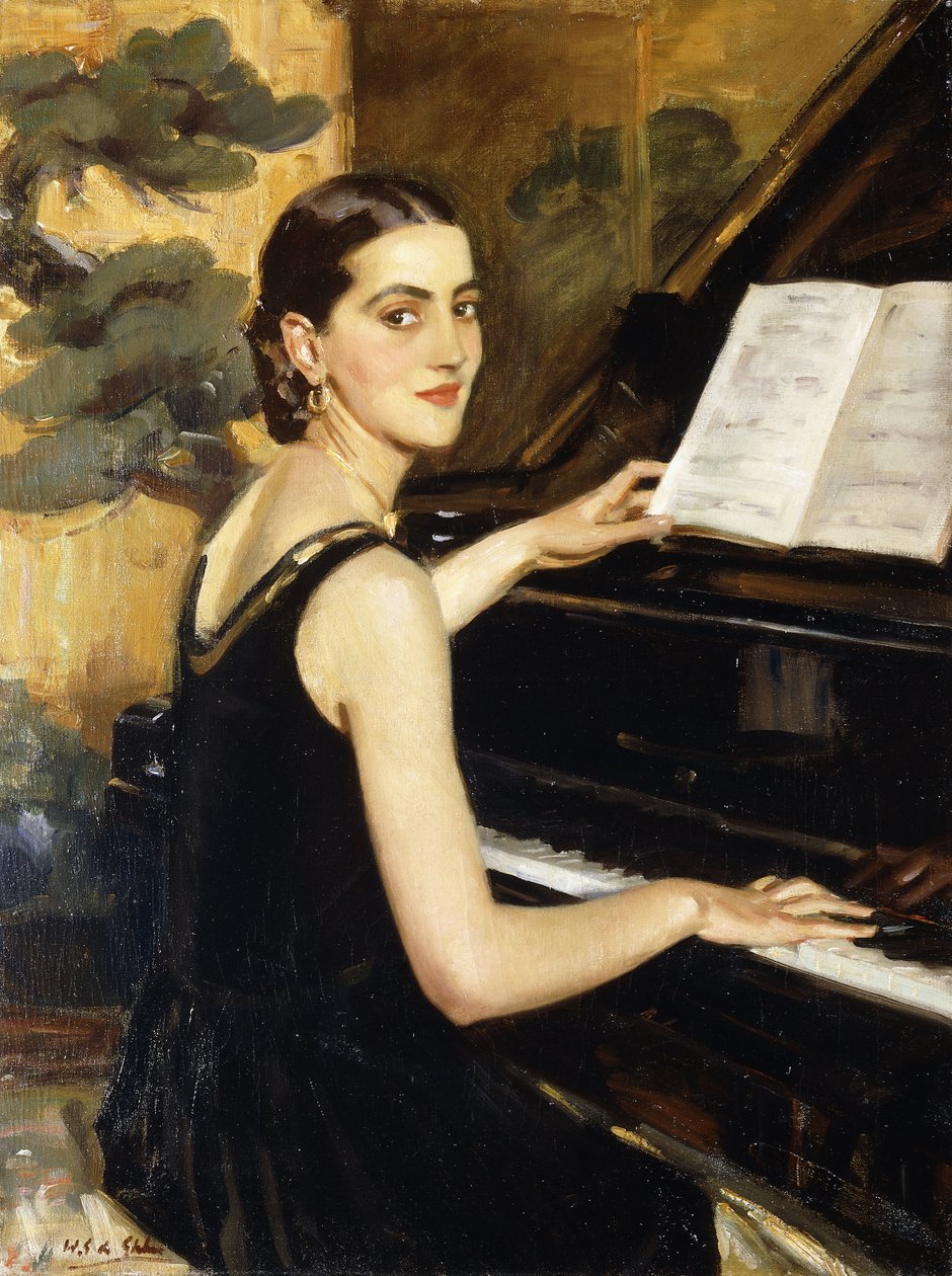 A zongorista alkotó: Wilfred Gabriel de Glehn