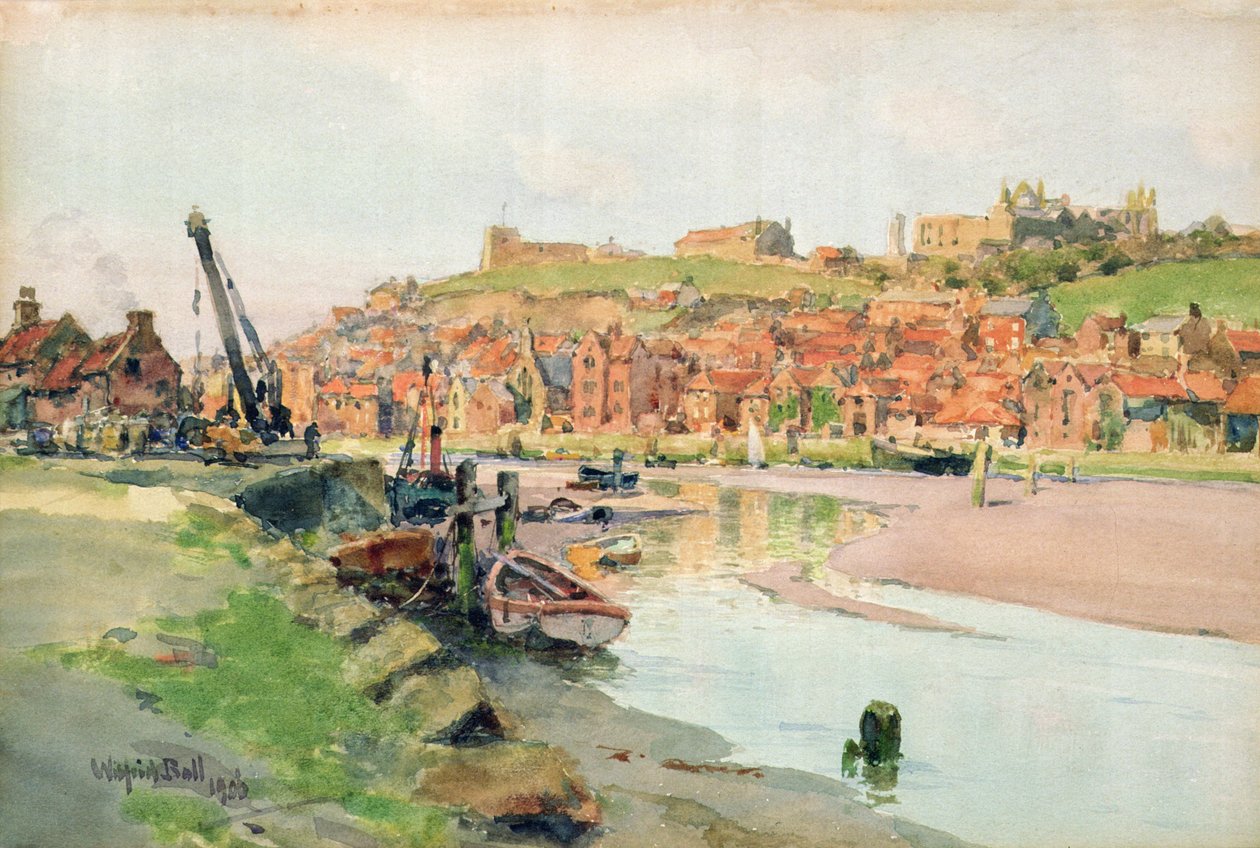 Rosy Evening, Whitby alkotó: Wilfrid Williams Ball