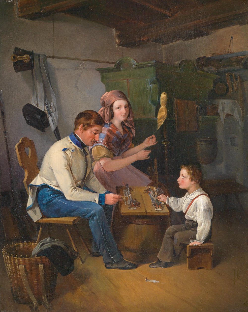 Játssz az ónkatonákkal alkotó: Wilhelm Richter