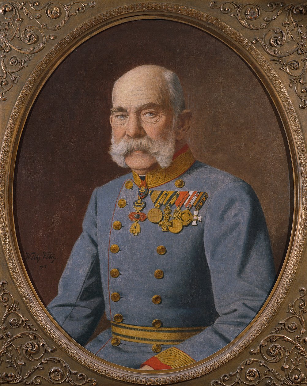 Ferenc József császár I. alkotó: Wilhelm A. Vita