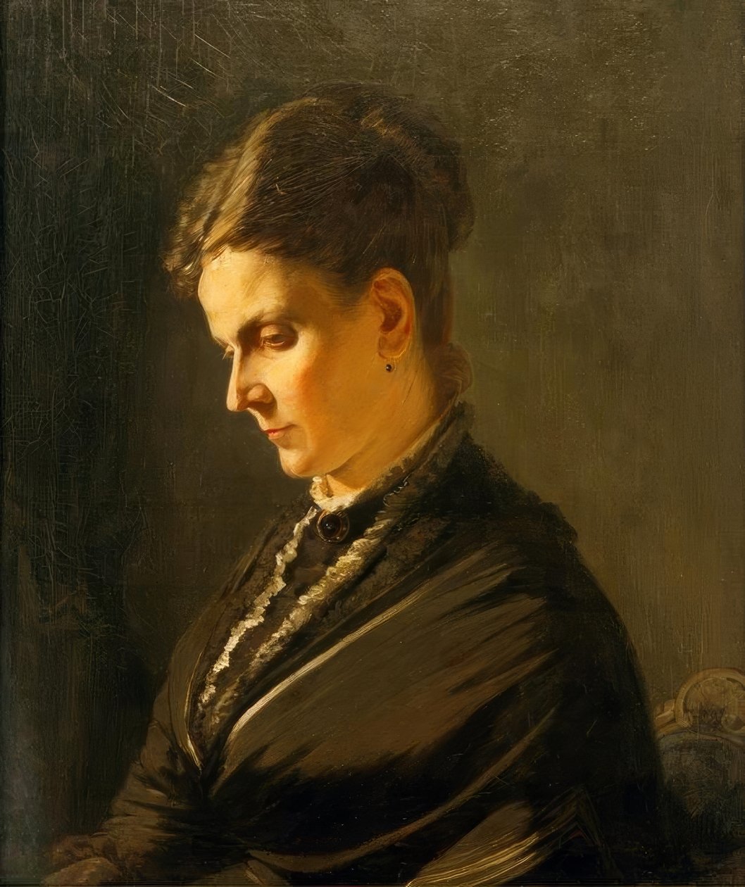 Johanna Keßler portréja alkotó: Wilhelm Busch