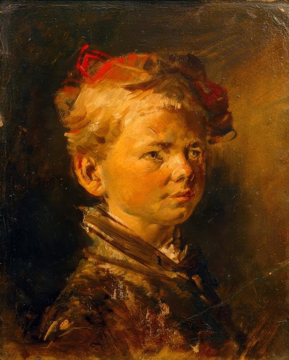 Fiú portréja alkotó: Wilhelm Busch