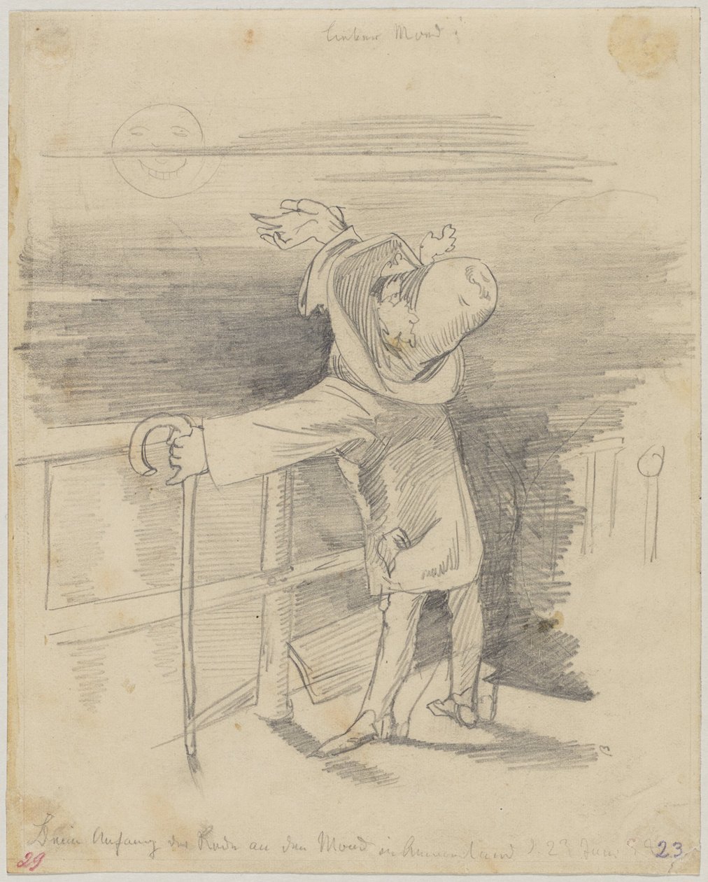 Beszéd a Holdhoz: Kedves Hold alkotó: Wilhelm Busch