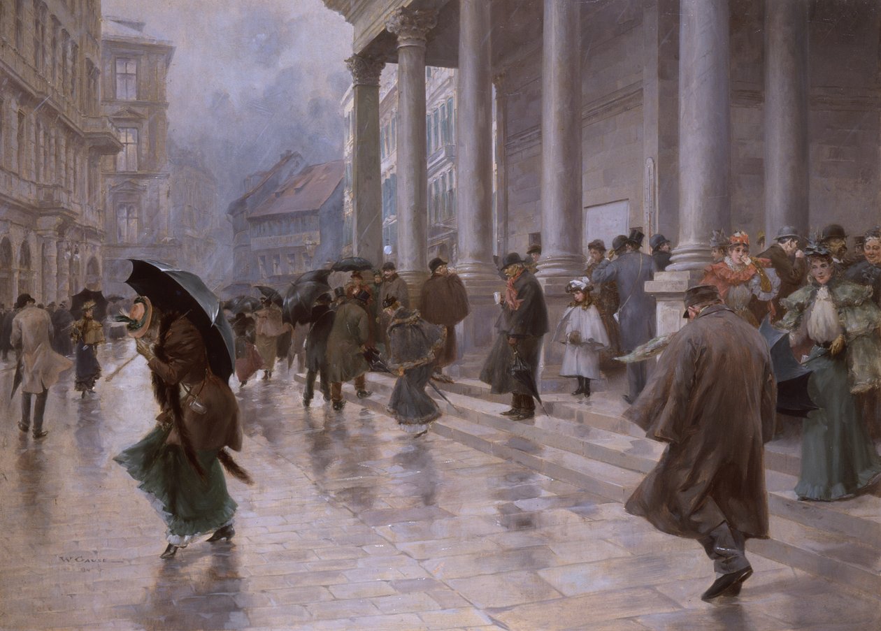 Am Mühlbrunnen (A malomforrásnál) alkotó: Wilhelm Gause