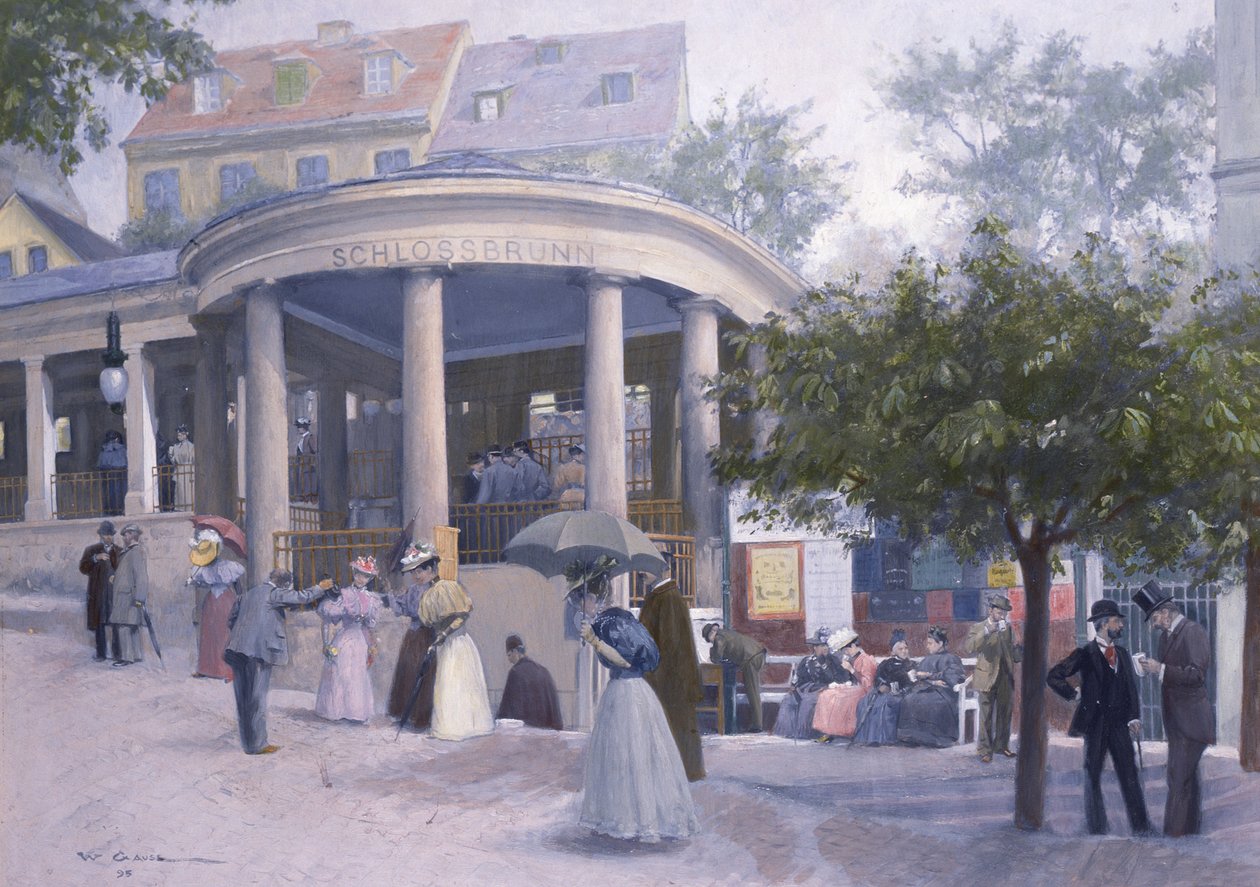 Schloßbrunnen (A várforrás) alkotó: Wilhelm Gause