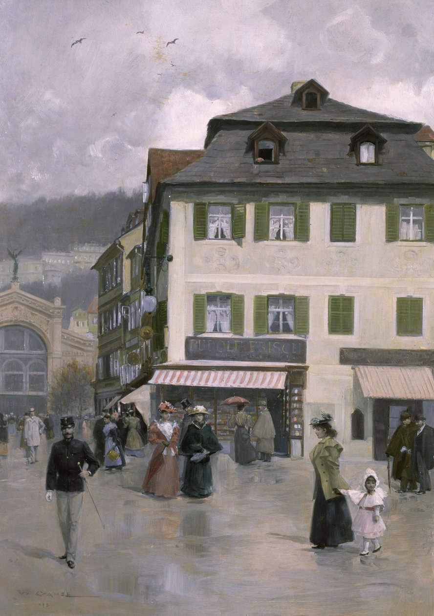 Fehér hattyú (A Schiller-ház) alkotó: Wilhelm Gause