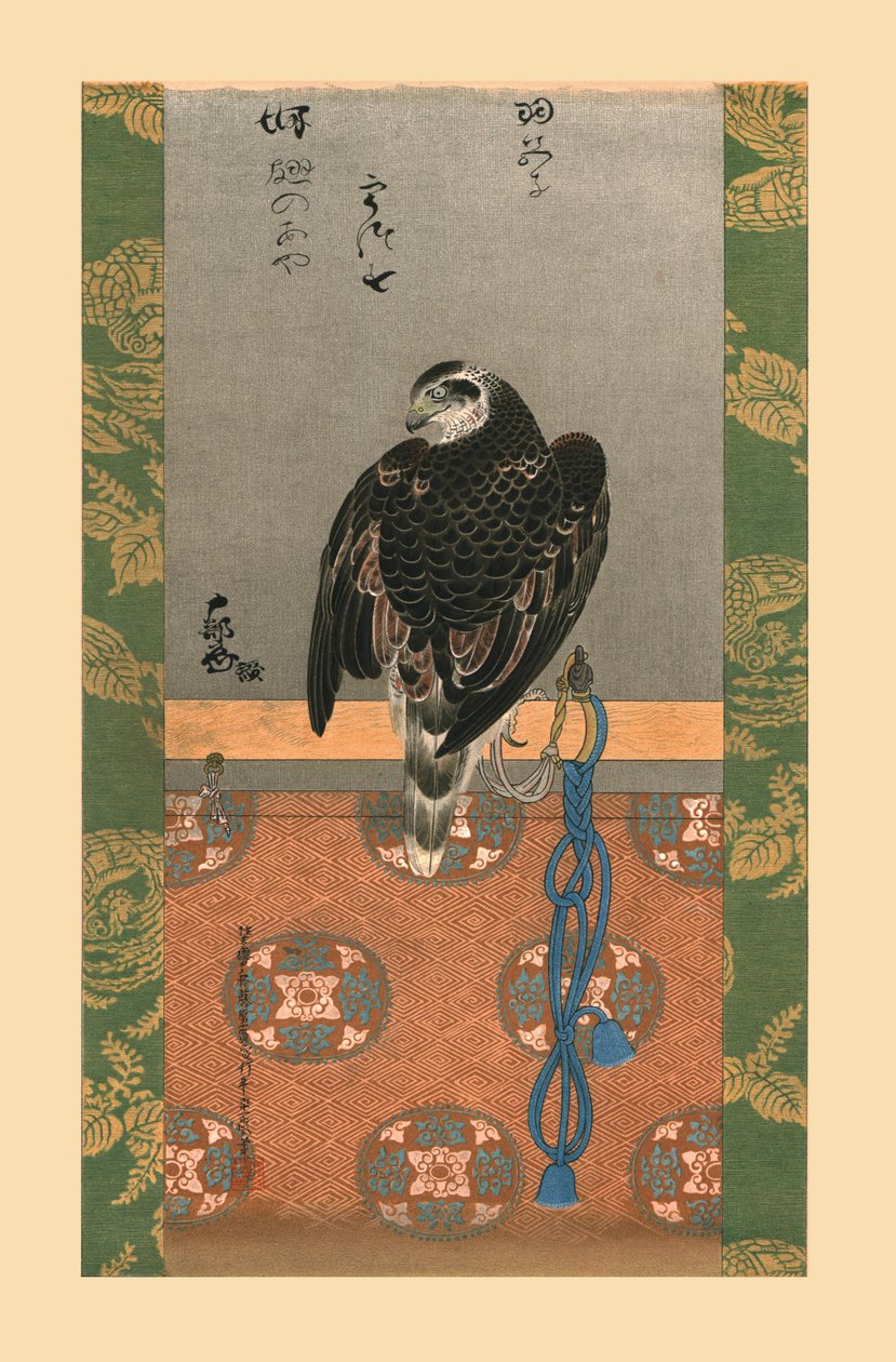 Sólyom, c1790, 1886. alkotó: Wilhelm Greve