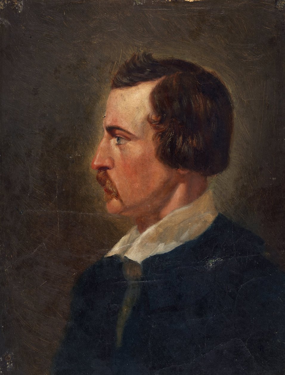 férfi portré alkotó: Wilhelm Lindenschmit der Ältere