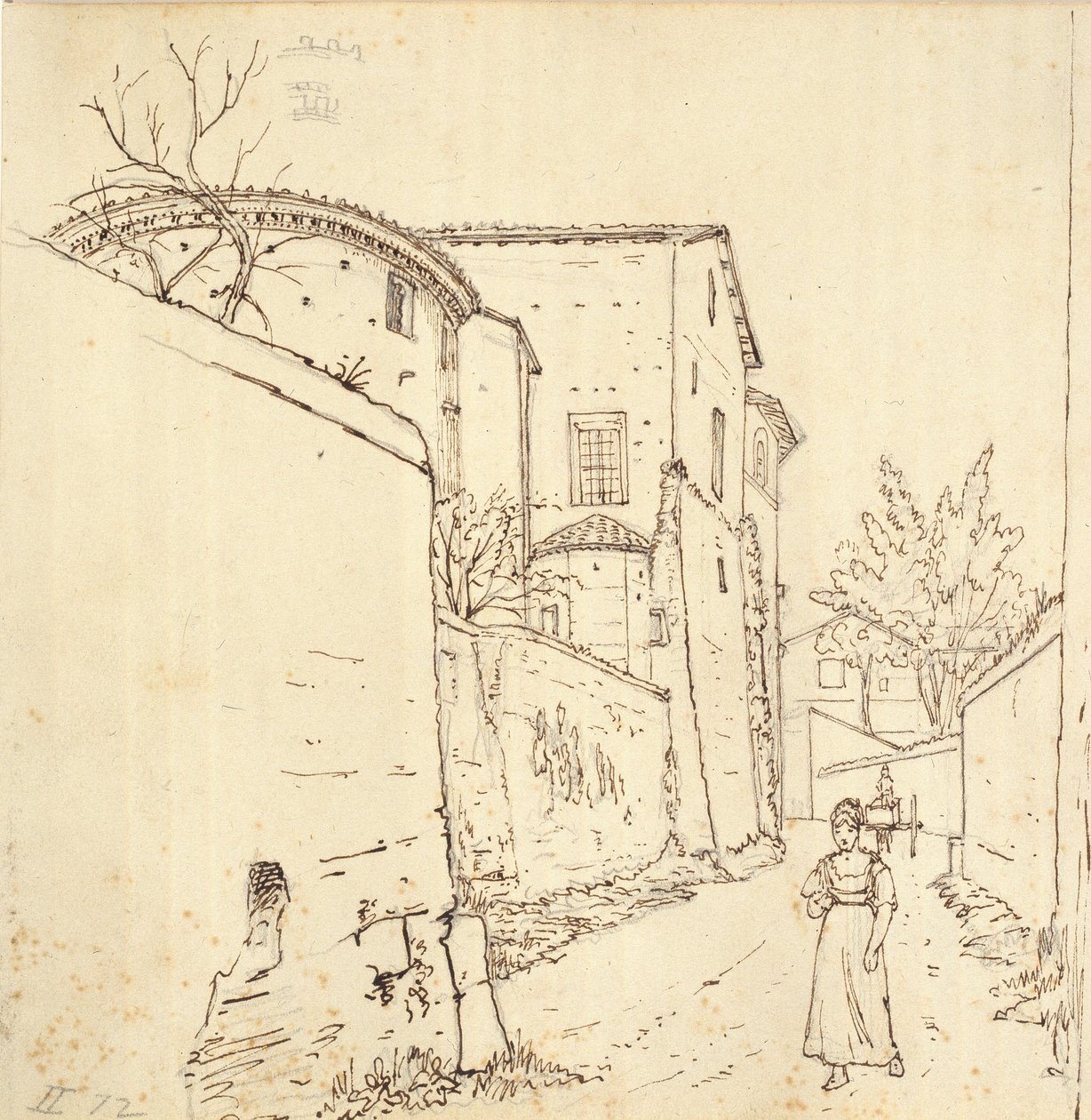 Gade i Rom alkotó: Wilhelm Marstrand
