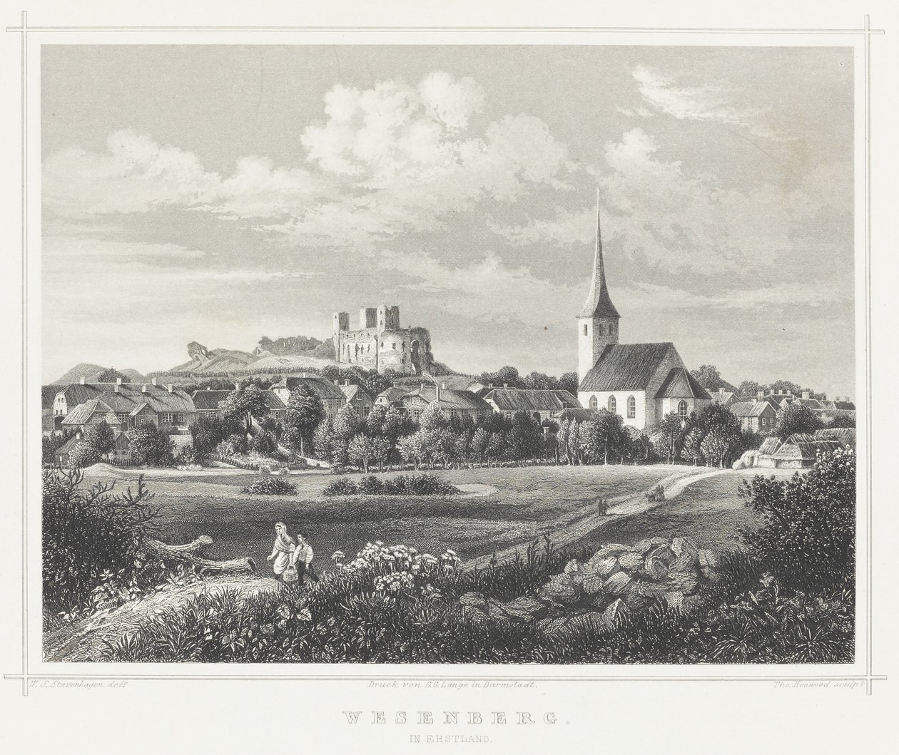 Rakvere alkotó: Wilhelm Siegfried Stavenhagen