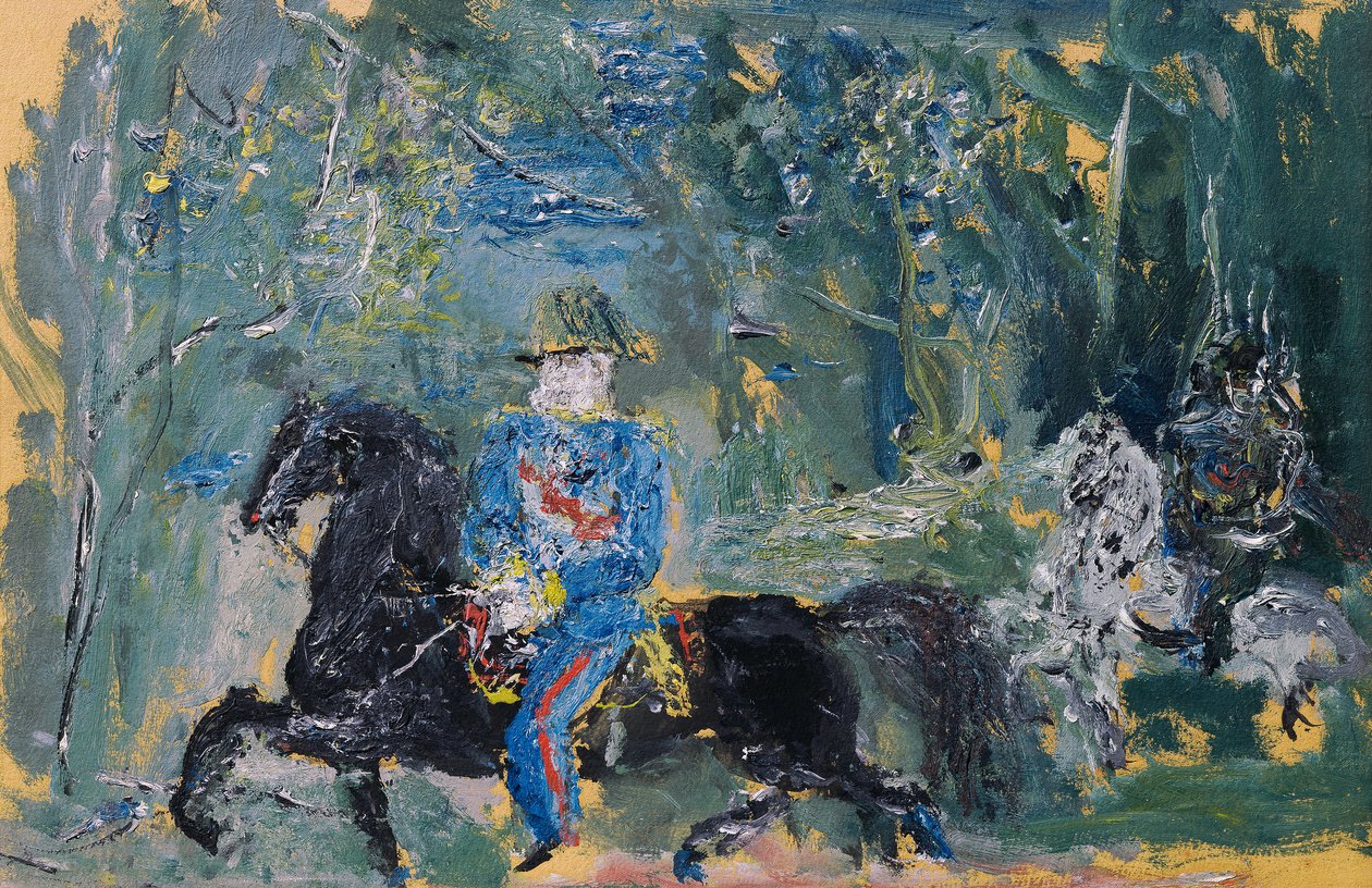Ferenc József császár a Wiener Práterben alkotó: Wilhelm Thöny