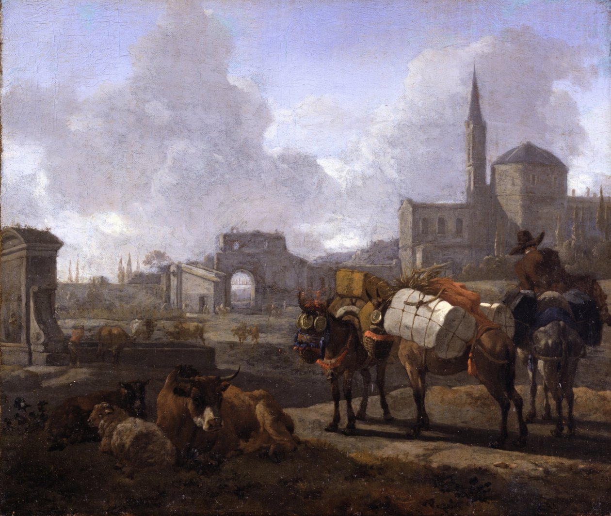 Klasszikus tájkép alkotó: Willem Romeyn