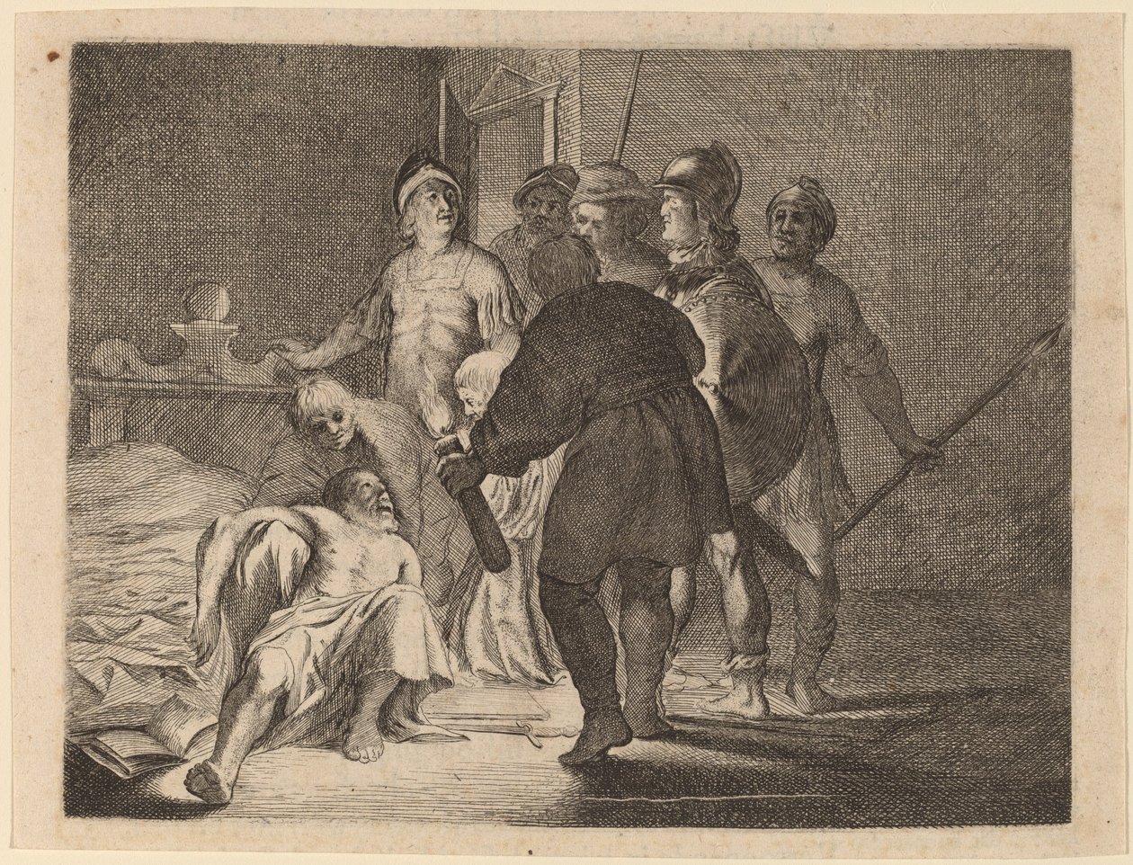 Cato halála, 1634. alkotó: Willem Basse