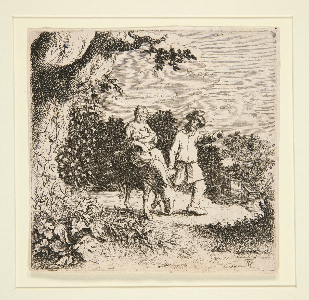 Repülés Egyiptomba alkotó: Willem Basse