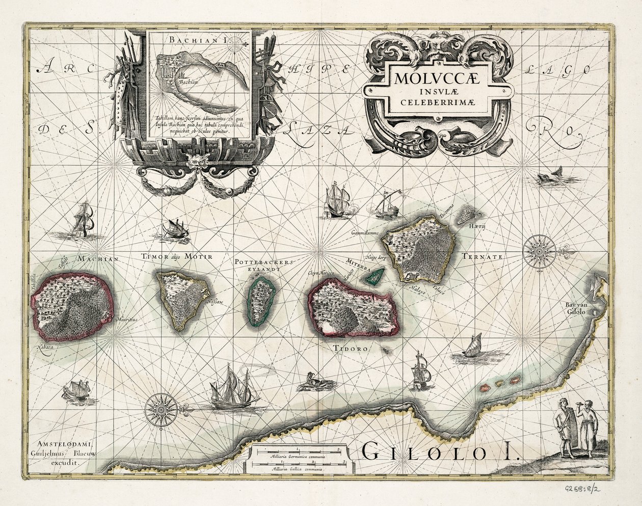 A Molukktérkép, Indonézia alkotó: Willem Blaeu