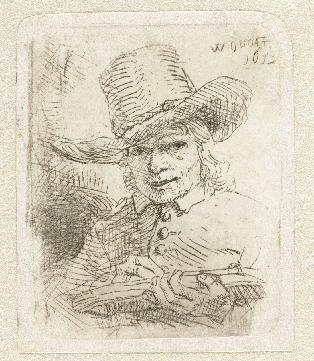 Önarckép alkotó: Willem Drost