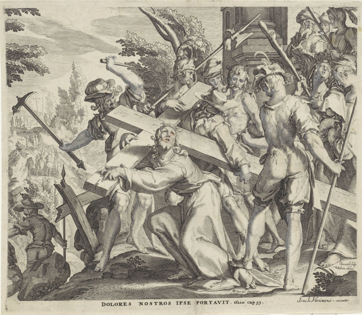 Utazó Az igazságosság trónja (sorozat címe) alkotó: Willem Isaacsz. van Swanenburg