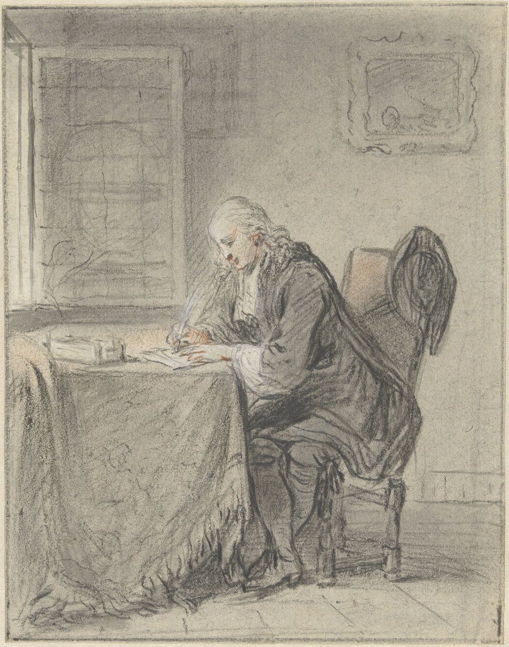 a levélíró alkotó: Willem Joseph Laquy