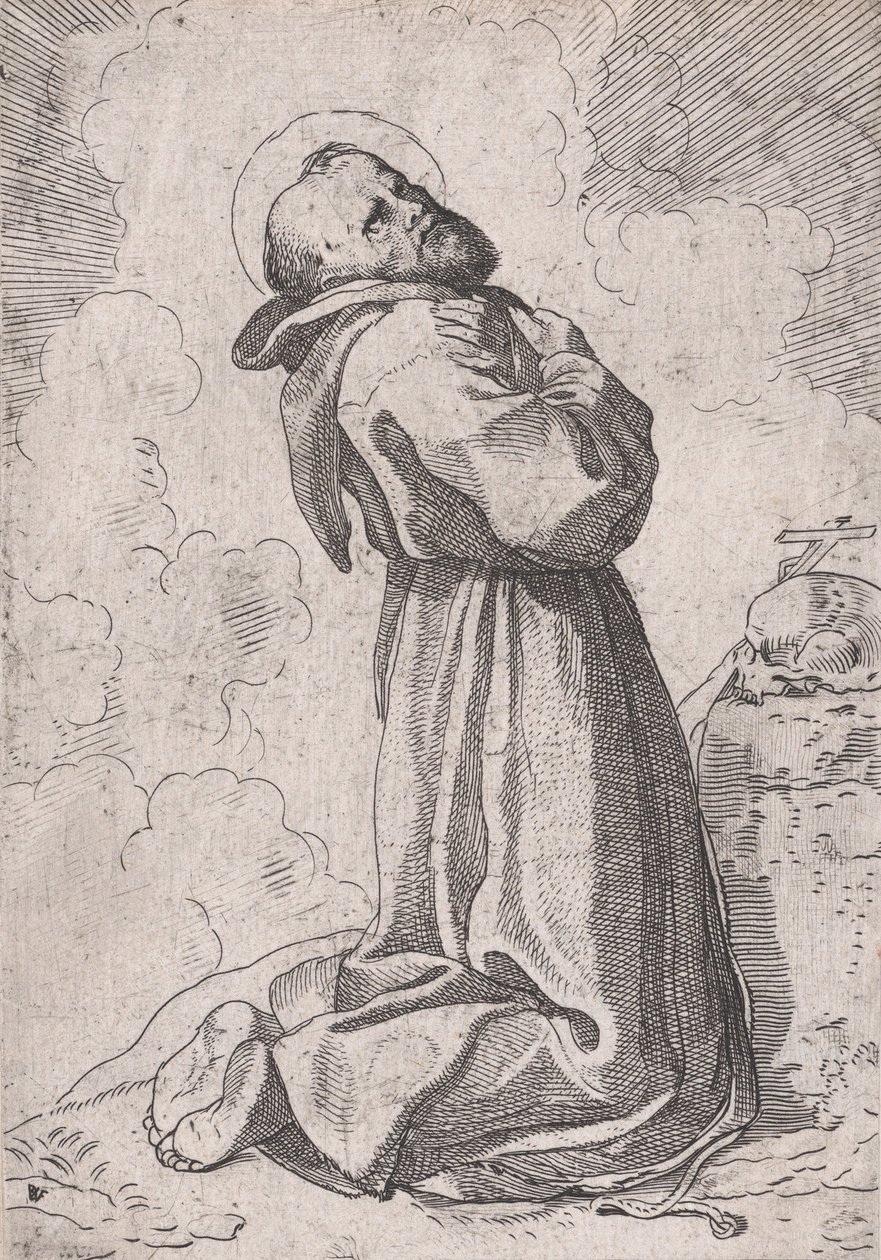 Szent Ferenc, kb. 1612-13. alkotó: Willem Pietersz. Buytewech