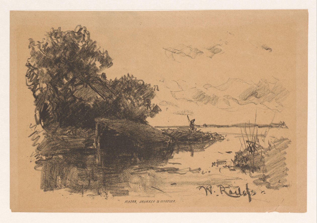 polder táj alkotó: Willem Roelofs (I)