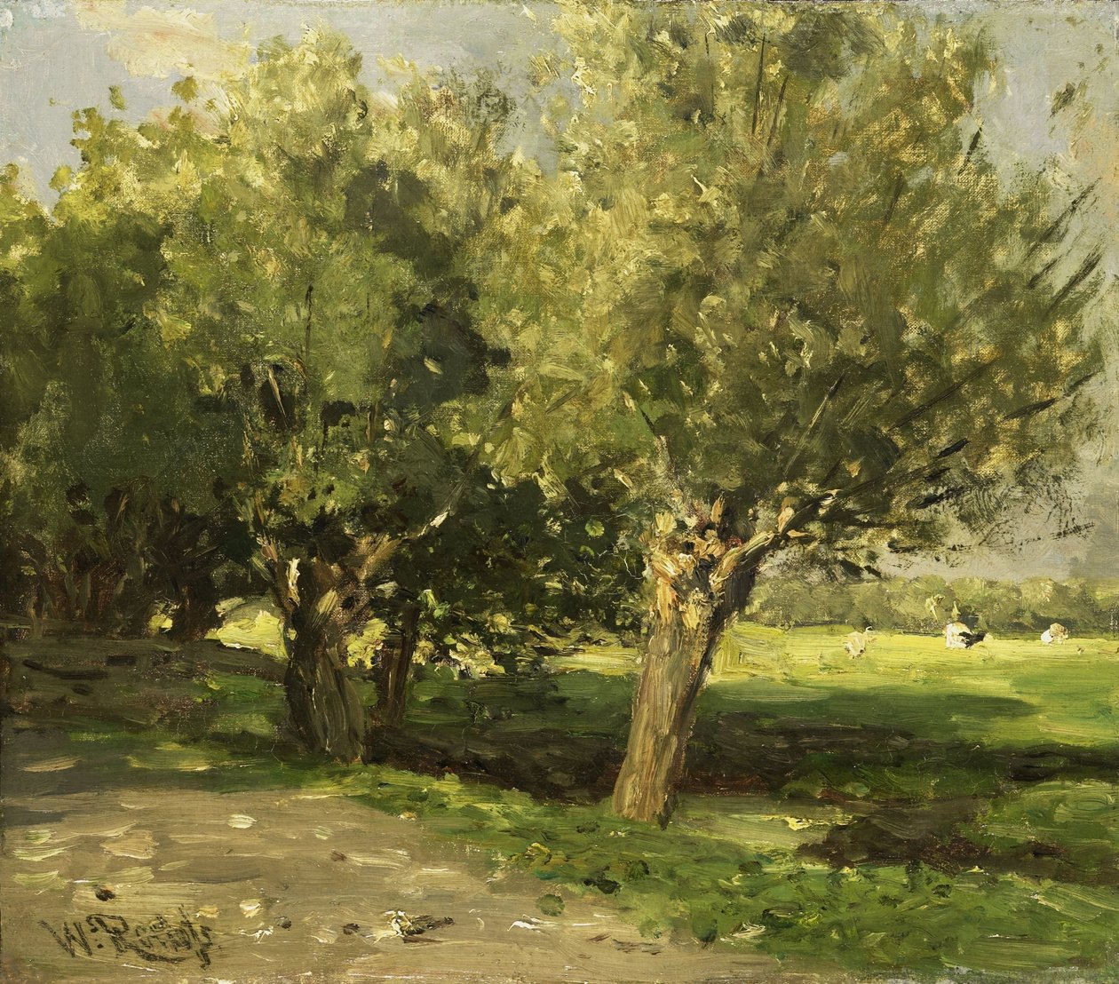 Fűzfa fák alkotó: Willem Roelofs (I)