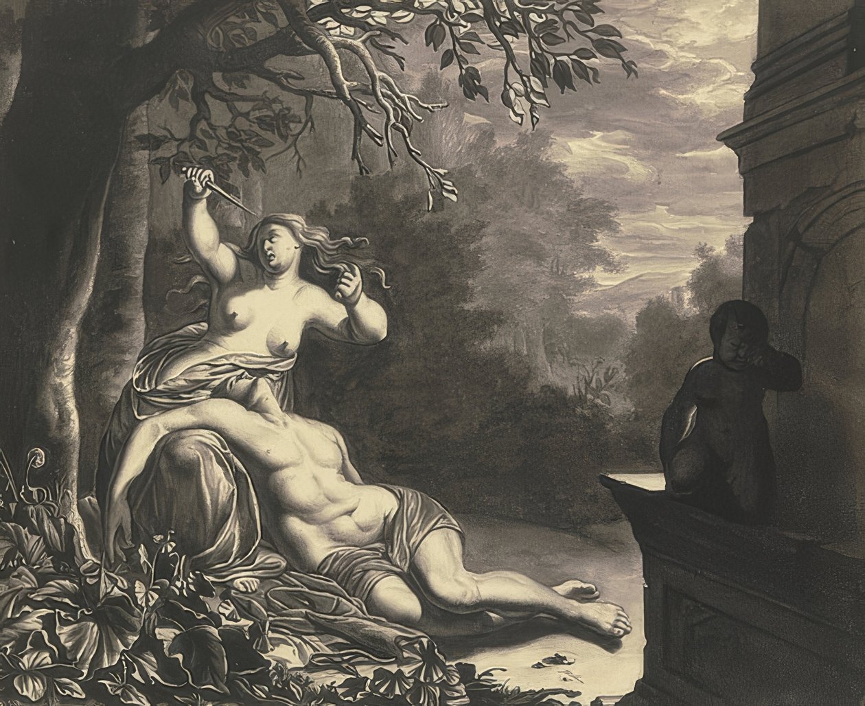Pyramus és Thisbe alkotó: Willem Van Mieris