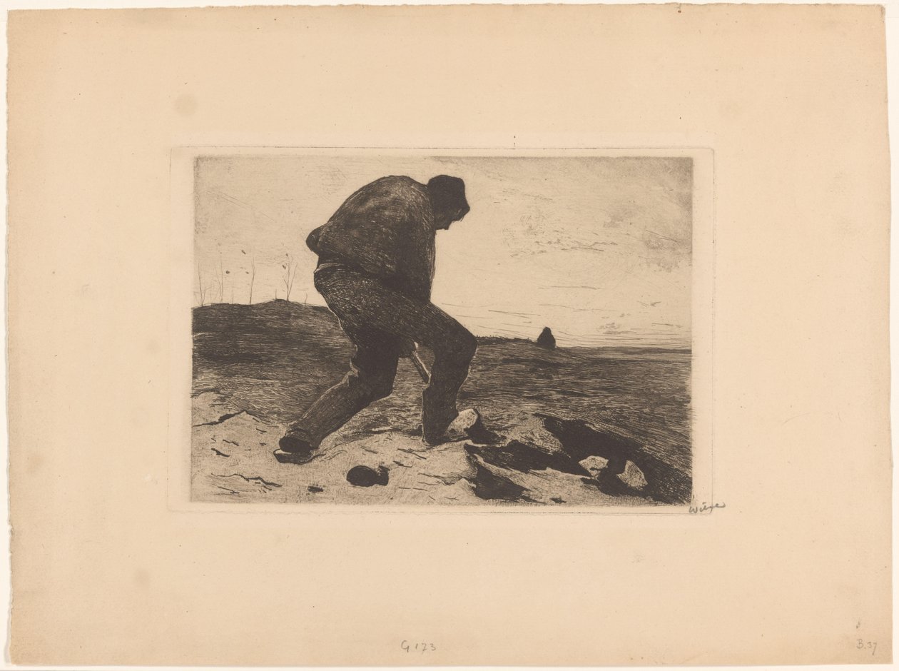 Heves munkás alkotó: Willem Witsen (signed by artist)