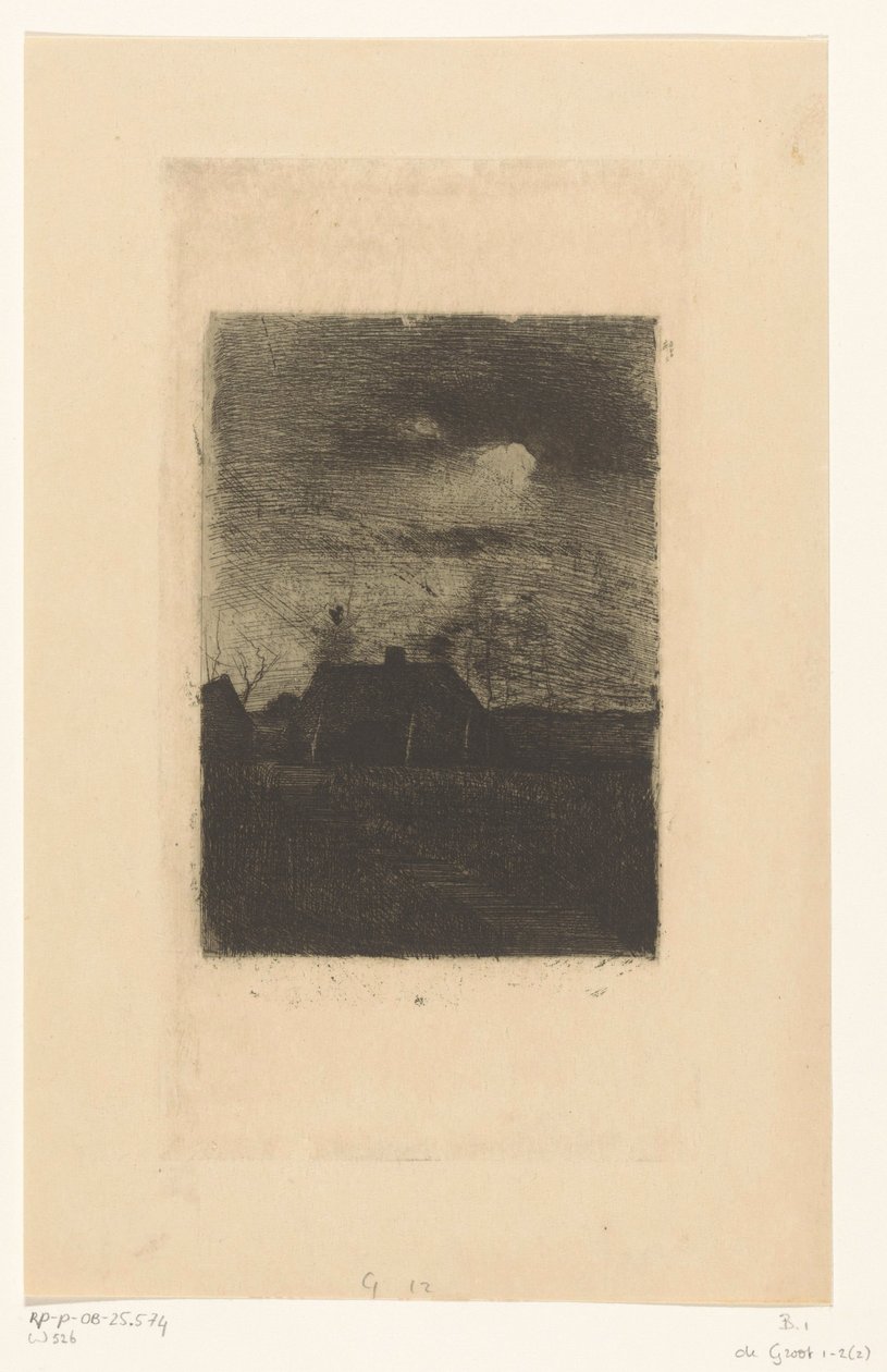 Farm éjjel alkotó: Willem Arnoldus Witsen
