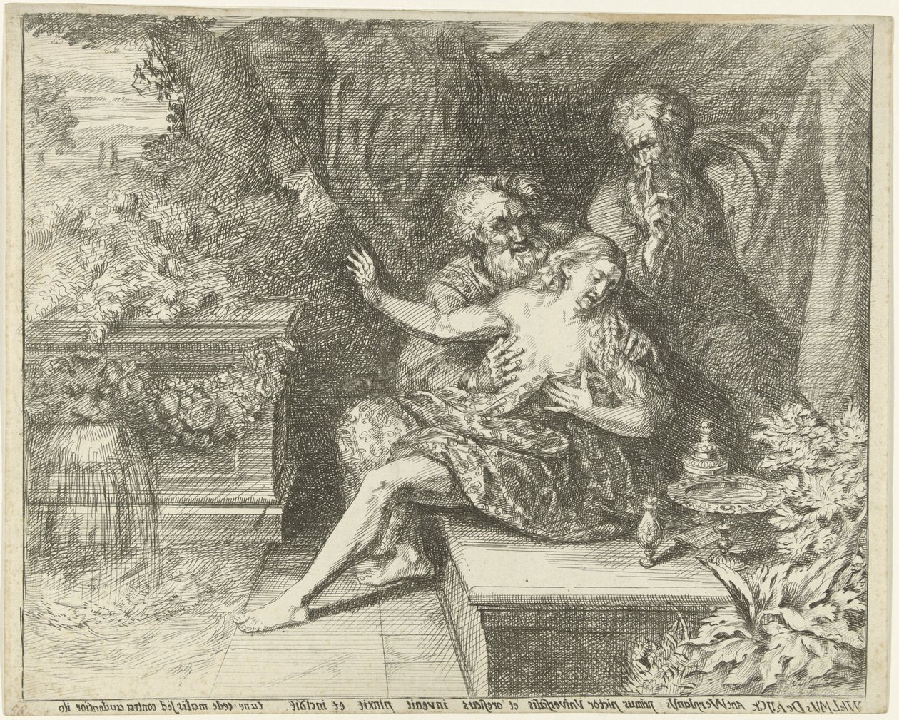 Susanna és a vének alkotó: Willem de Ryck