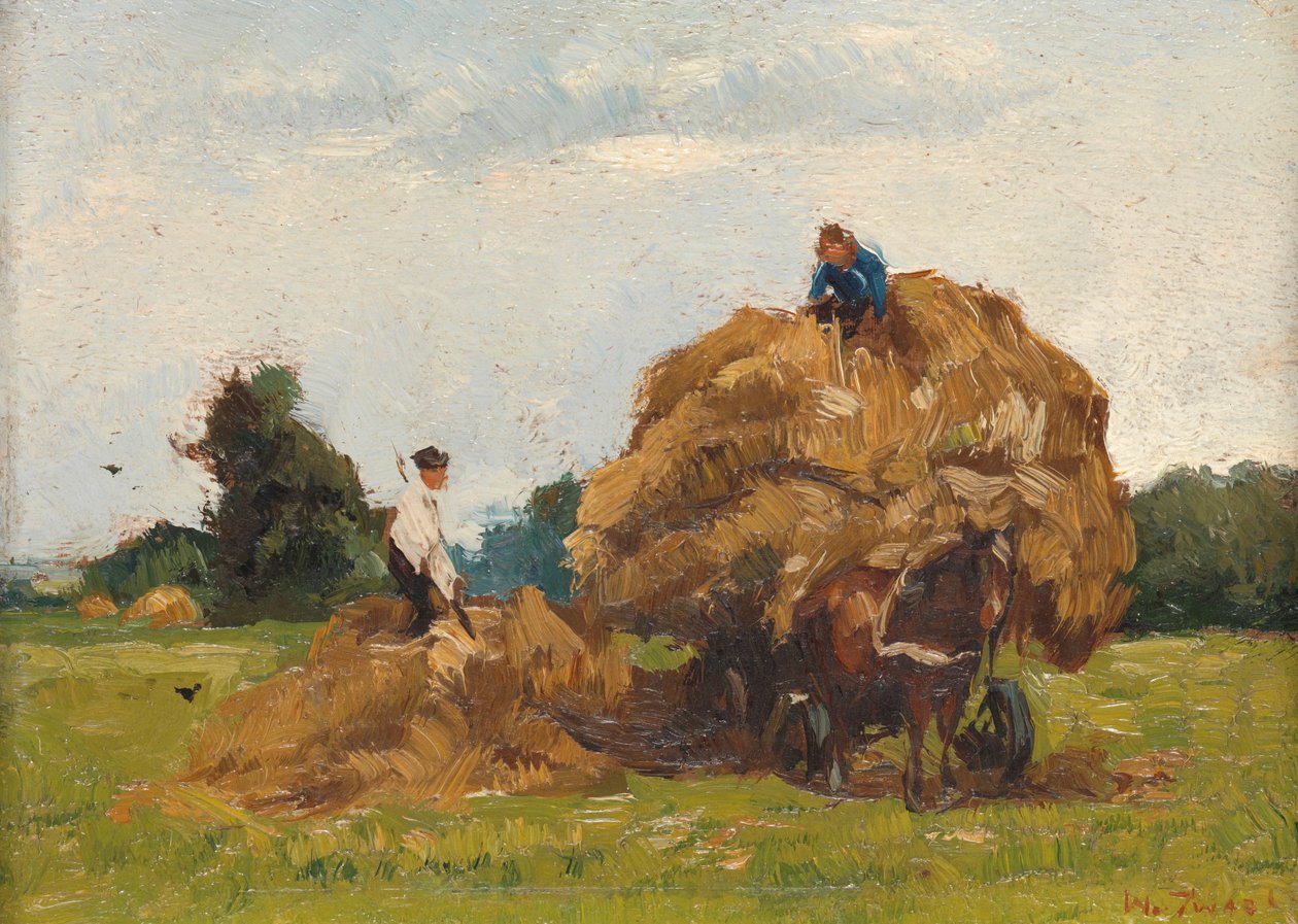 Széna kocsi alkotó: Willem de Zwart