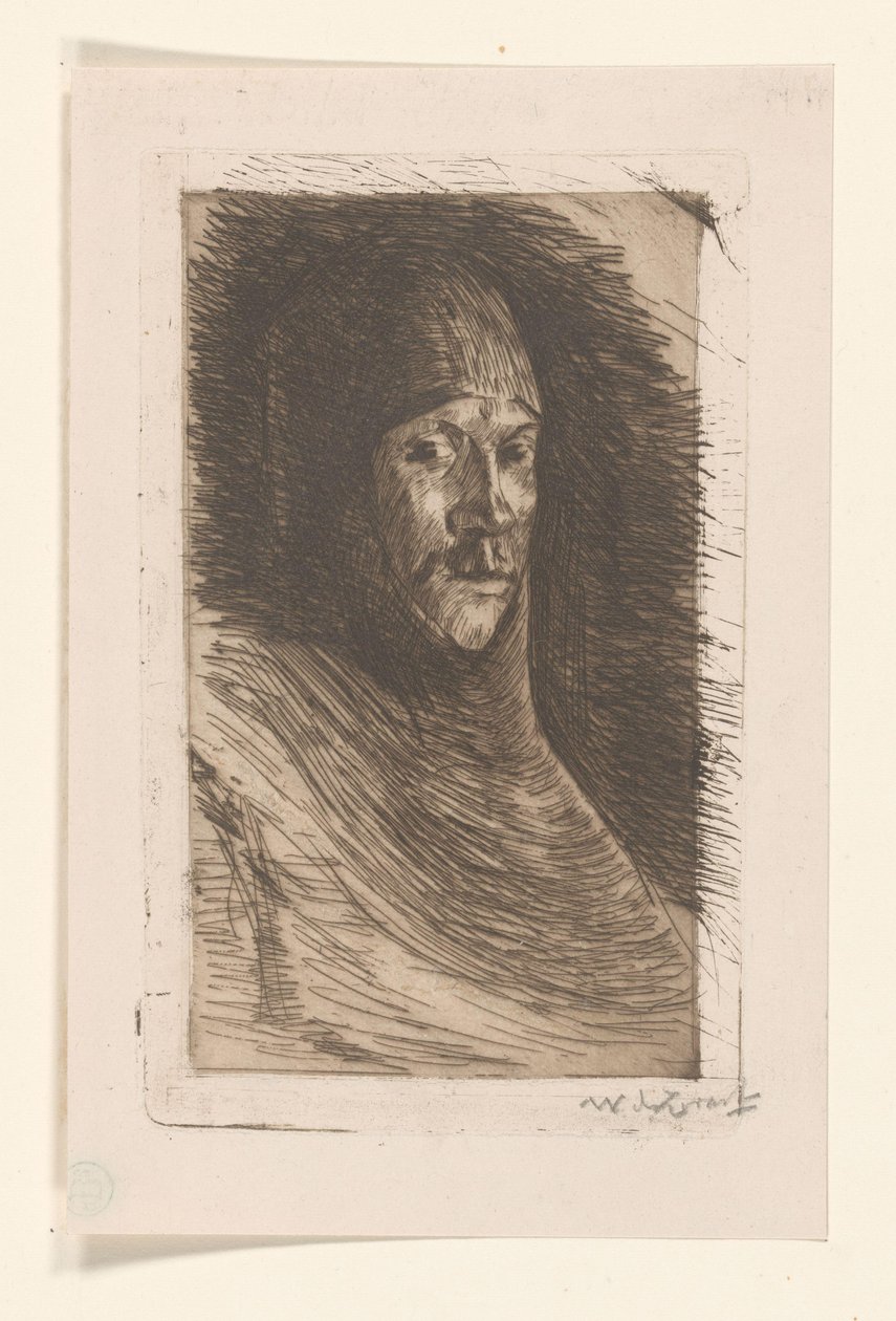 Maliënkolderrel találkozott férfi (eredeti cím) alkotó: Willem de Zwart
