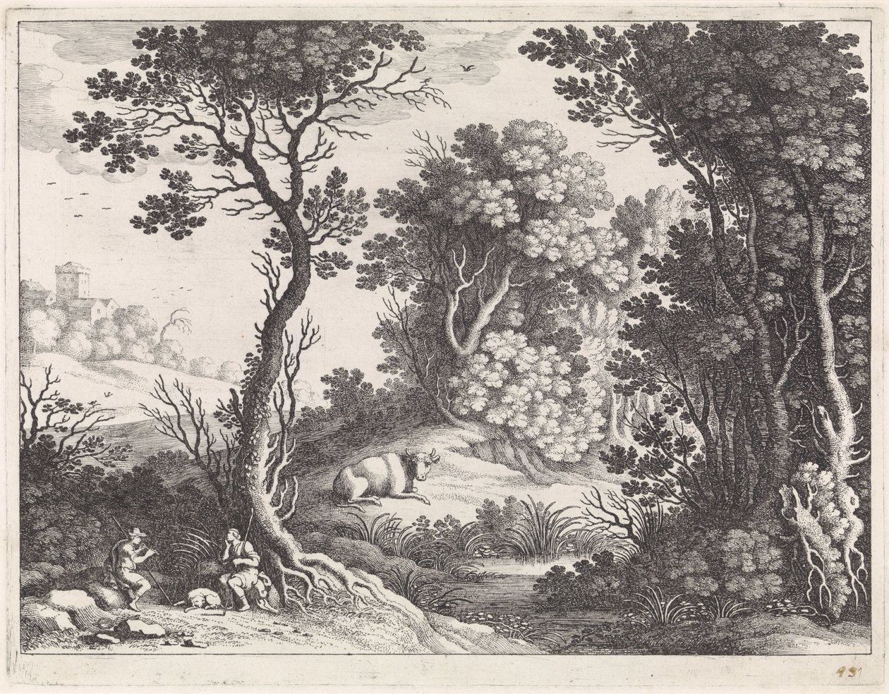Mercury, Argus en Io alkotó: Willem van Nieulandt (II)
