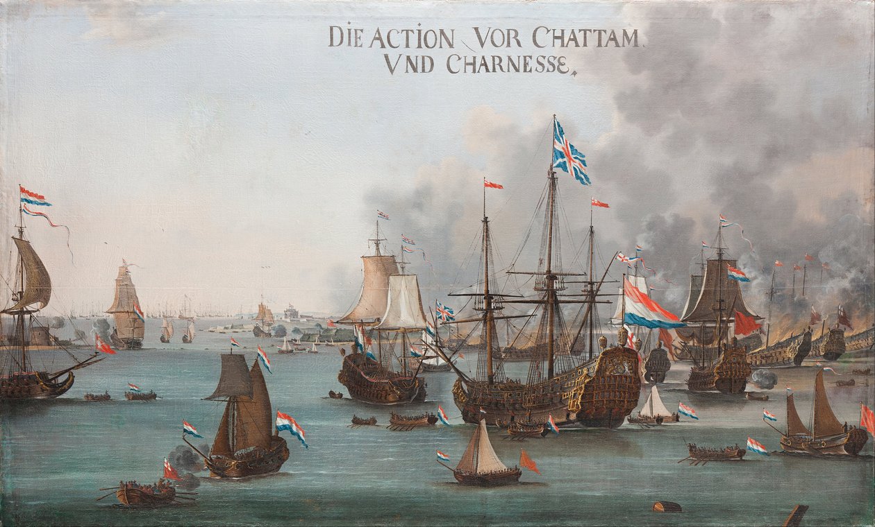 A chathami csata alkotó: Willem van der Stoop