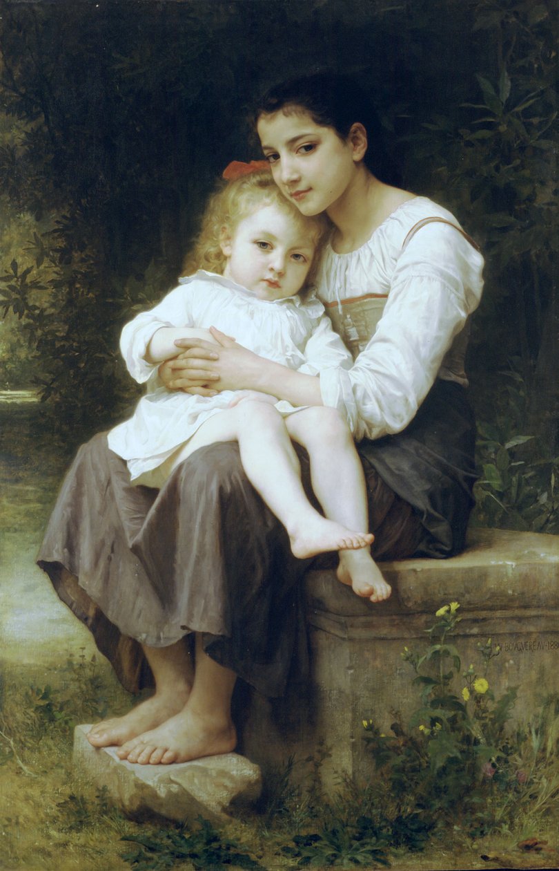Nővér alkotó: William Adolphe Bouguereau