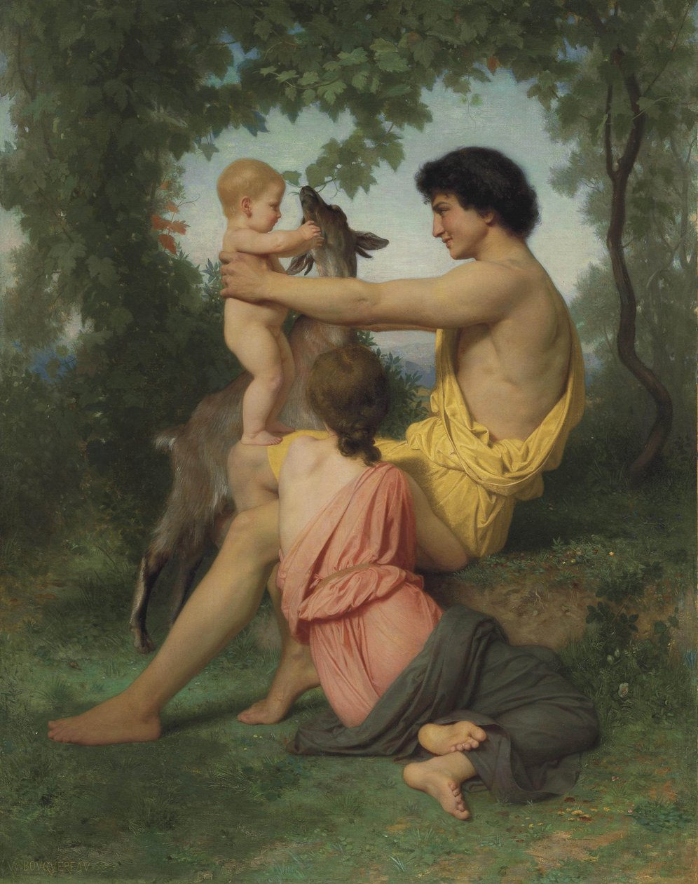 Idyll Ősi család alkotó: William Adolphe Bouguereau